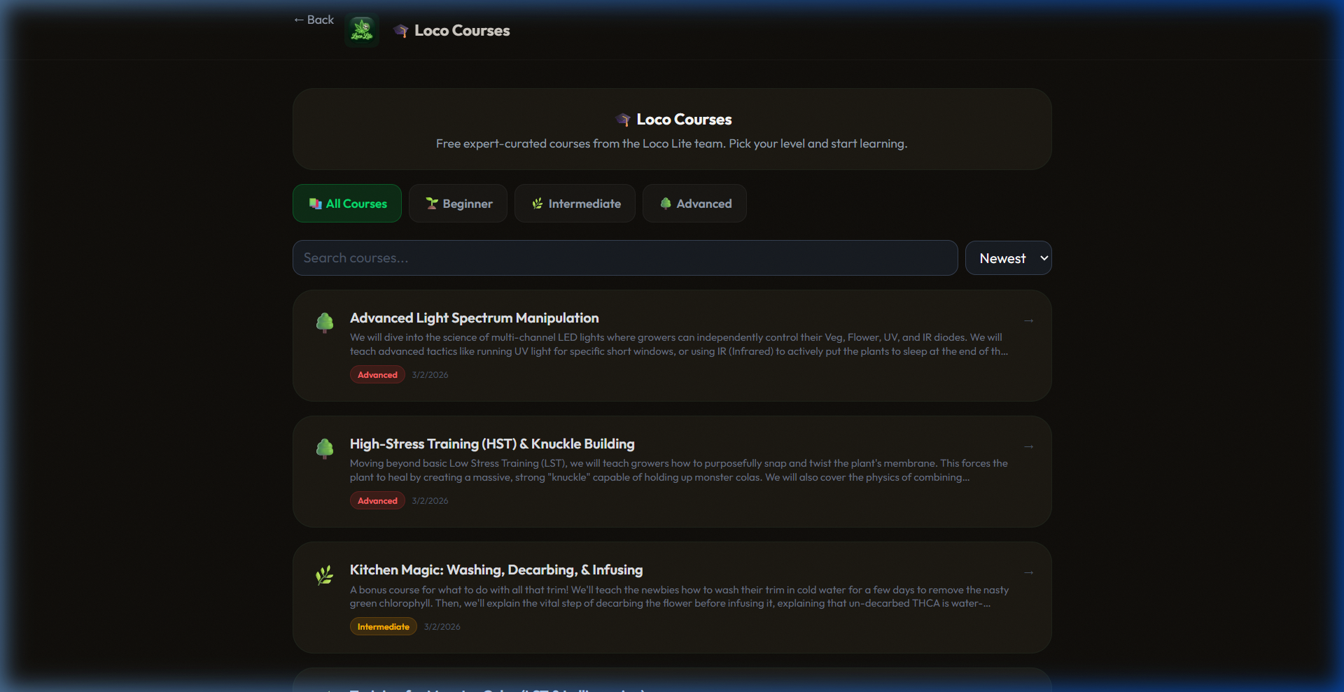 Loco Courses (Expert Library)